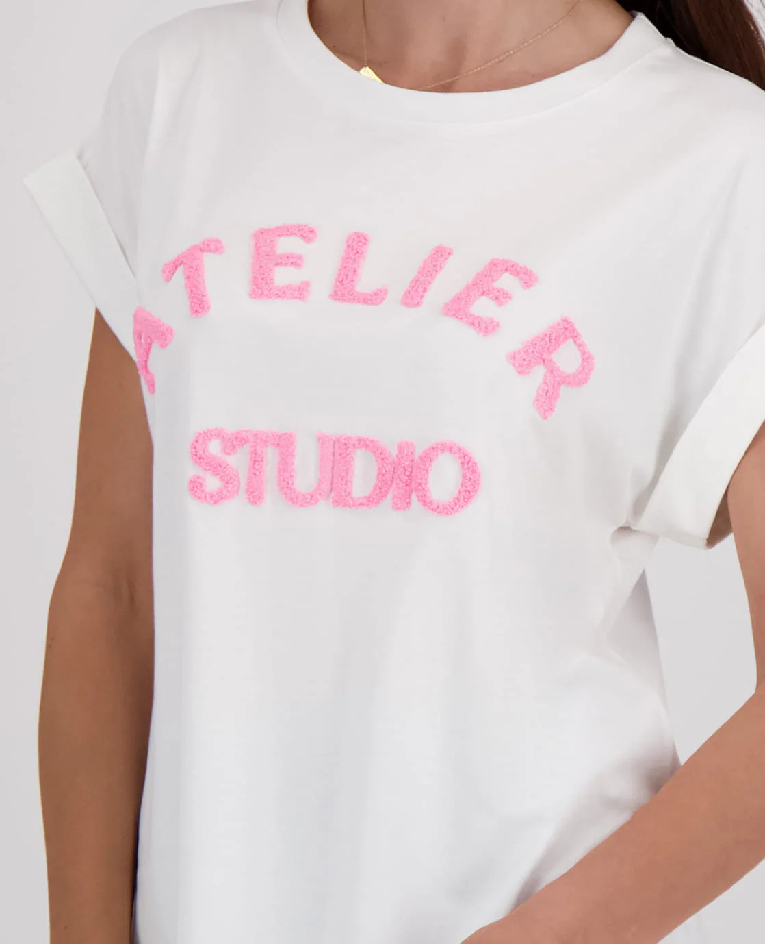 Top Romy | Wit/Coral - Image 4