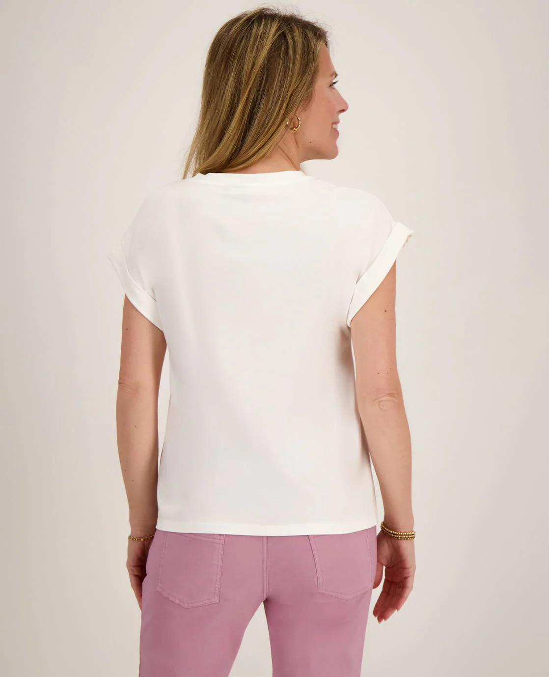 Top Romy | Wit / Roze - Image 4