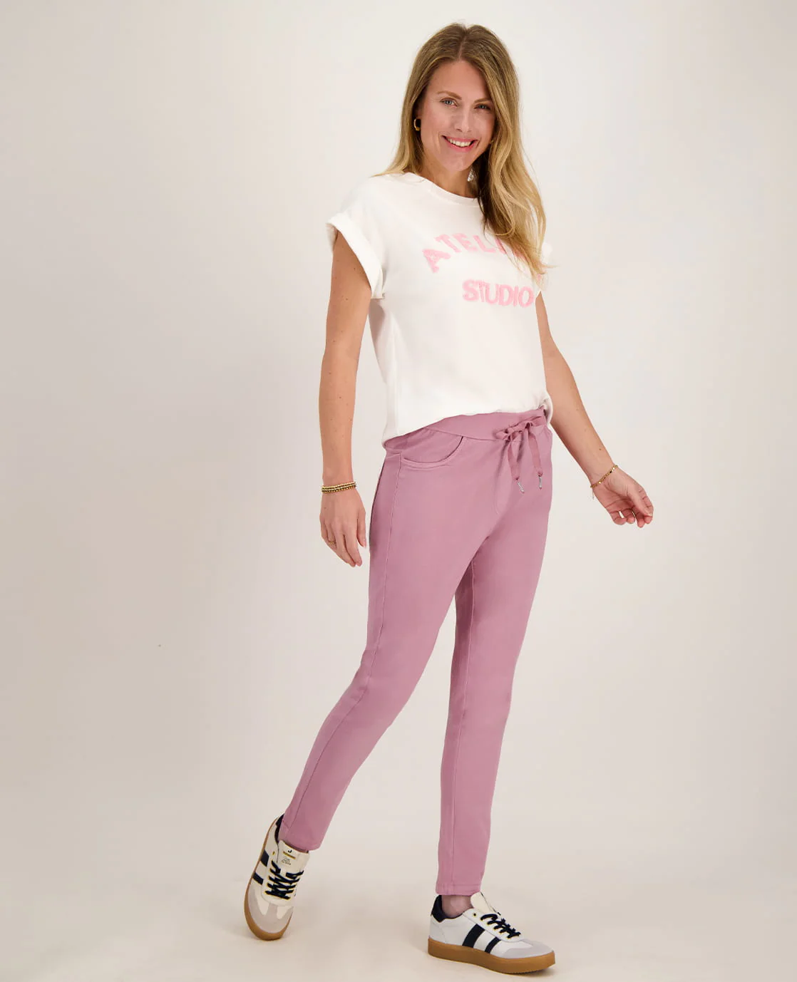 Top Romy | Wit / Roze - Image 5
