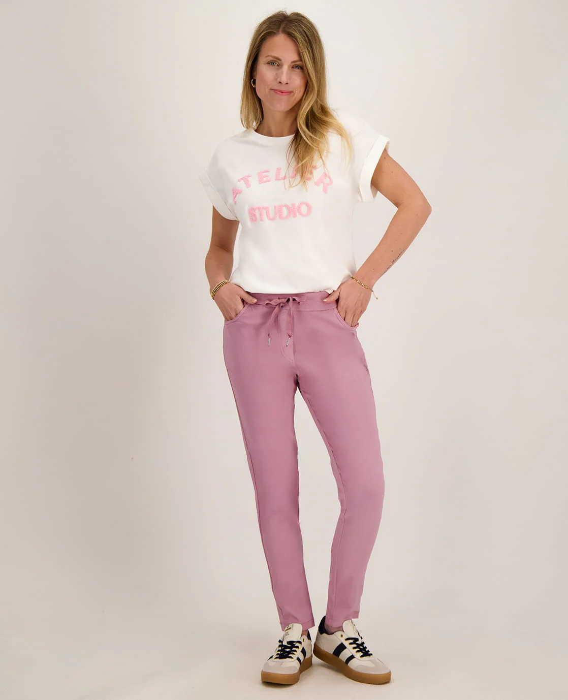 Top Romy | Wit / Roze - Image 6