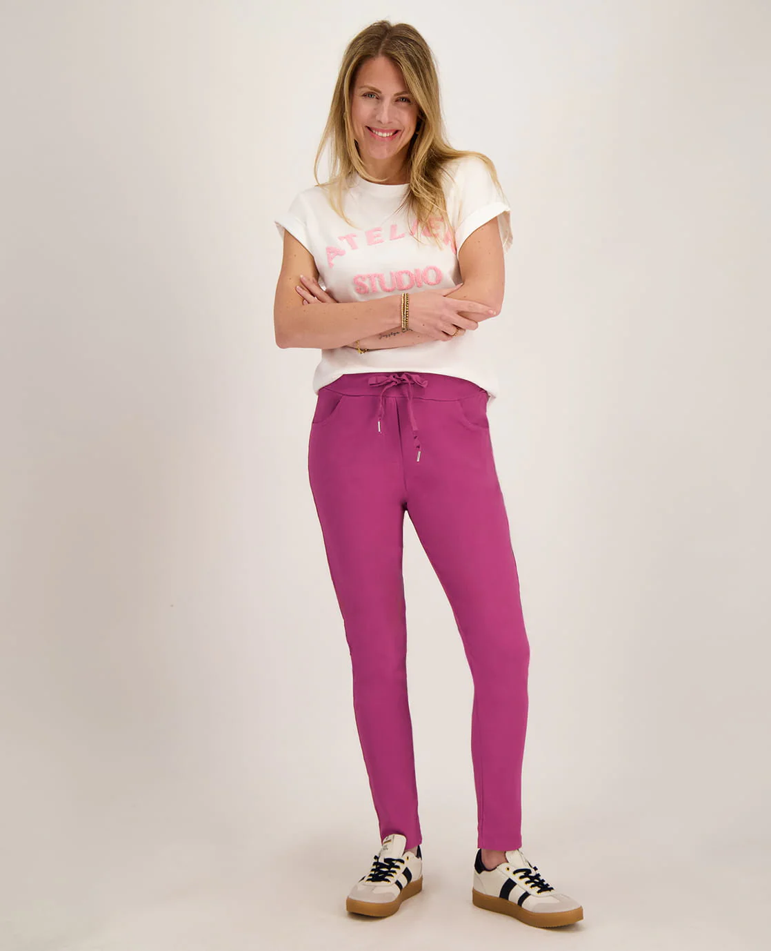 Top Romy | Wit / Roze - Image 7
