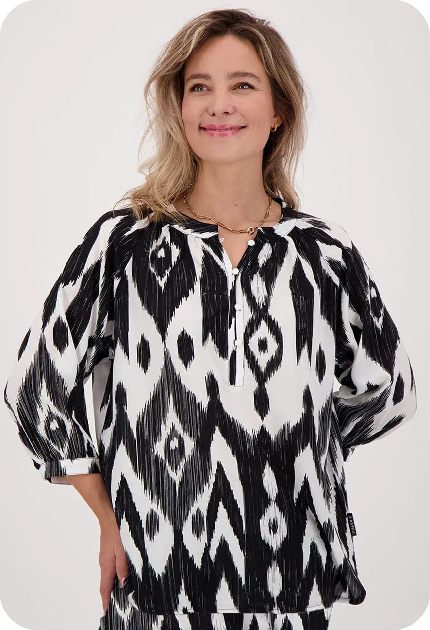 Top Roxy | Zwart / Wit - Image 2