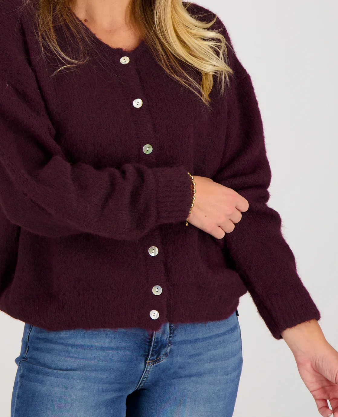 Veste Diede | Burgundy - Image 3