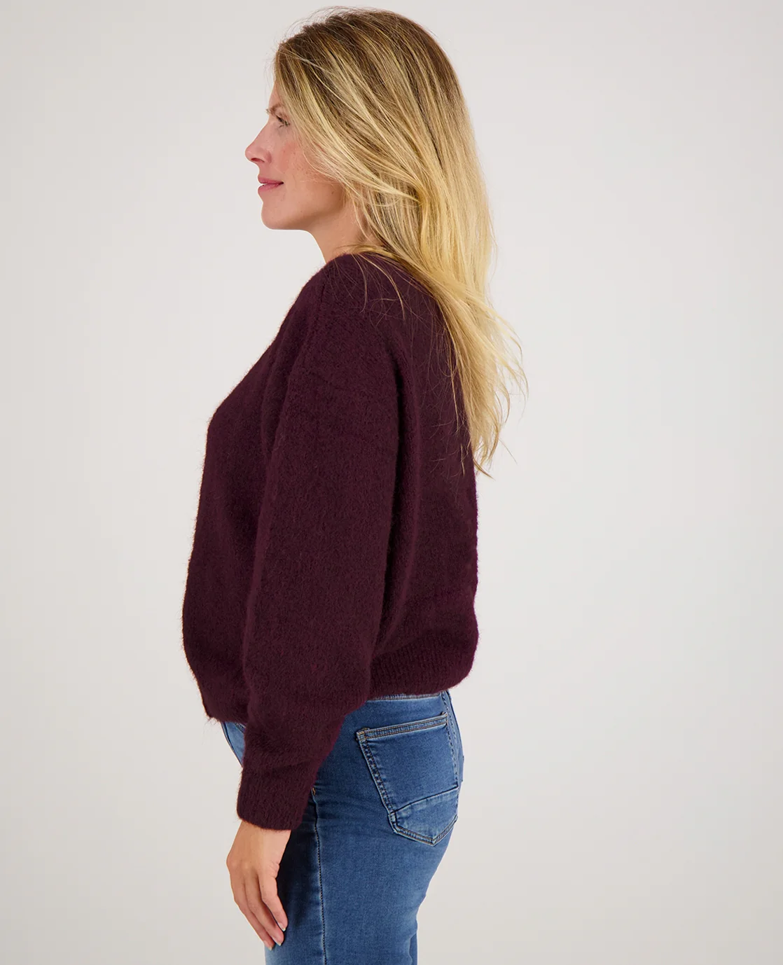 Veste Diede | Burgundy - Image 4