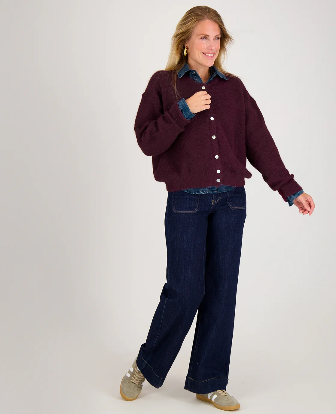Veste Diede | Burgundy - Image 5