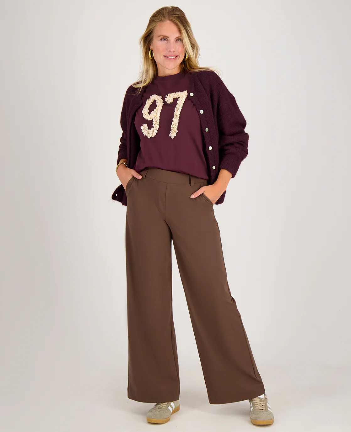 Veste Diede | Burgundy - Image 7