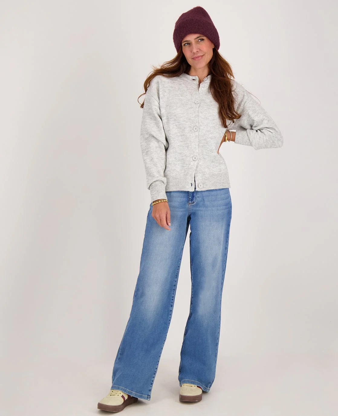 Veste Mara | Light Grey Melange - Image 7