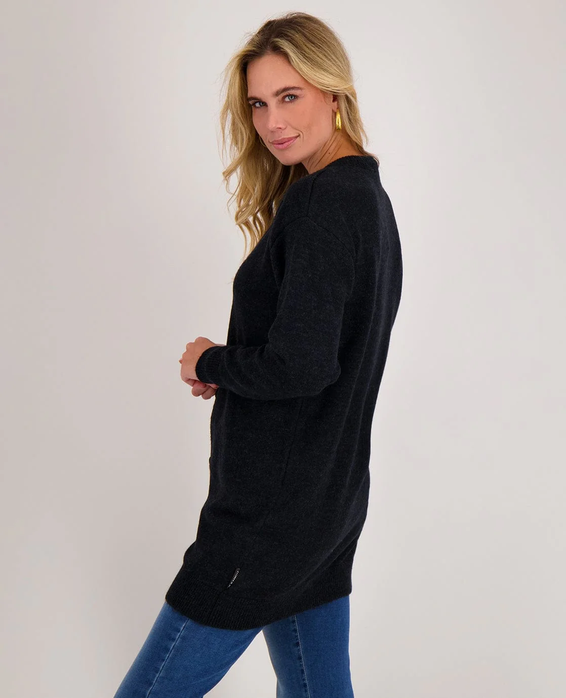 Veste Mara Longue | Donkerblauw - Image 4