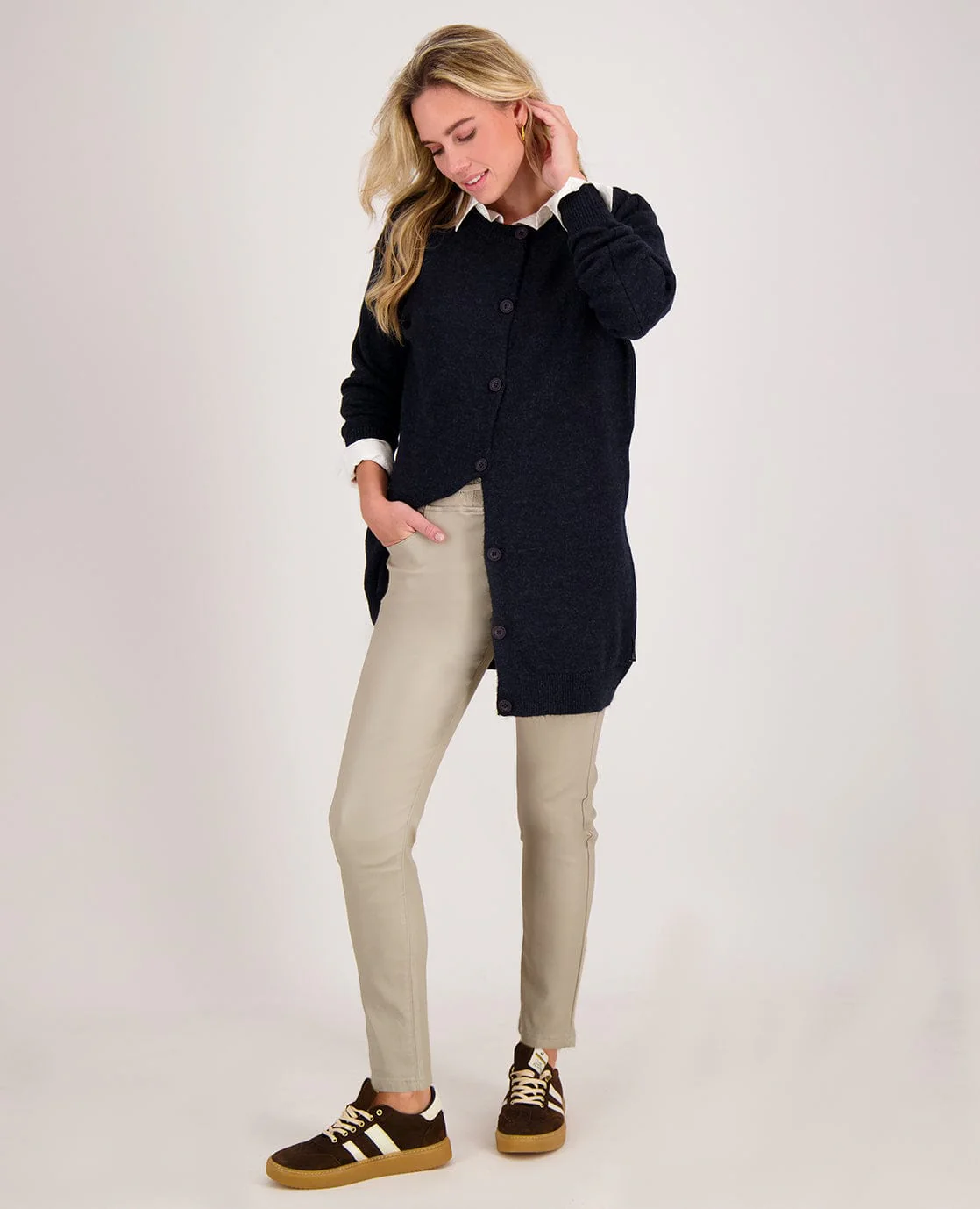 Veste Mara Longue | Donkerblauw - Image 6