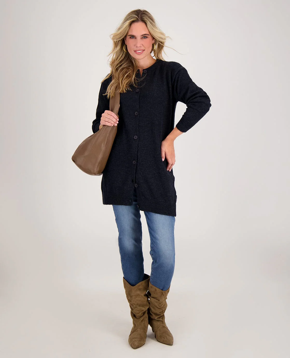 Veste Mara Longue | Donkerblauw - Image 7