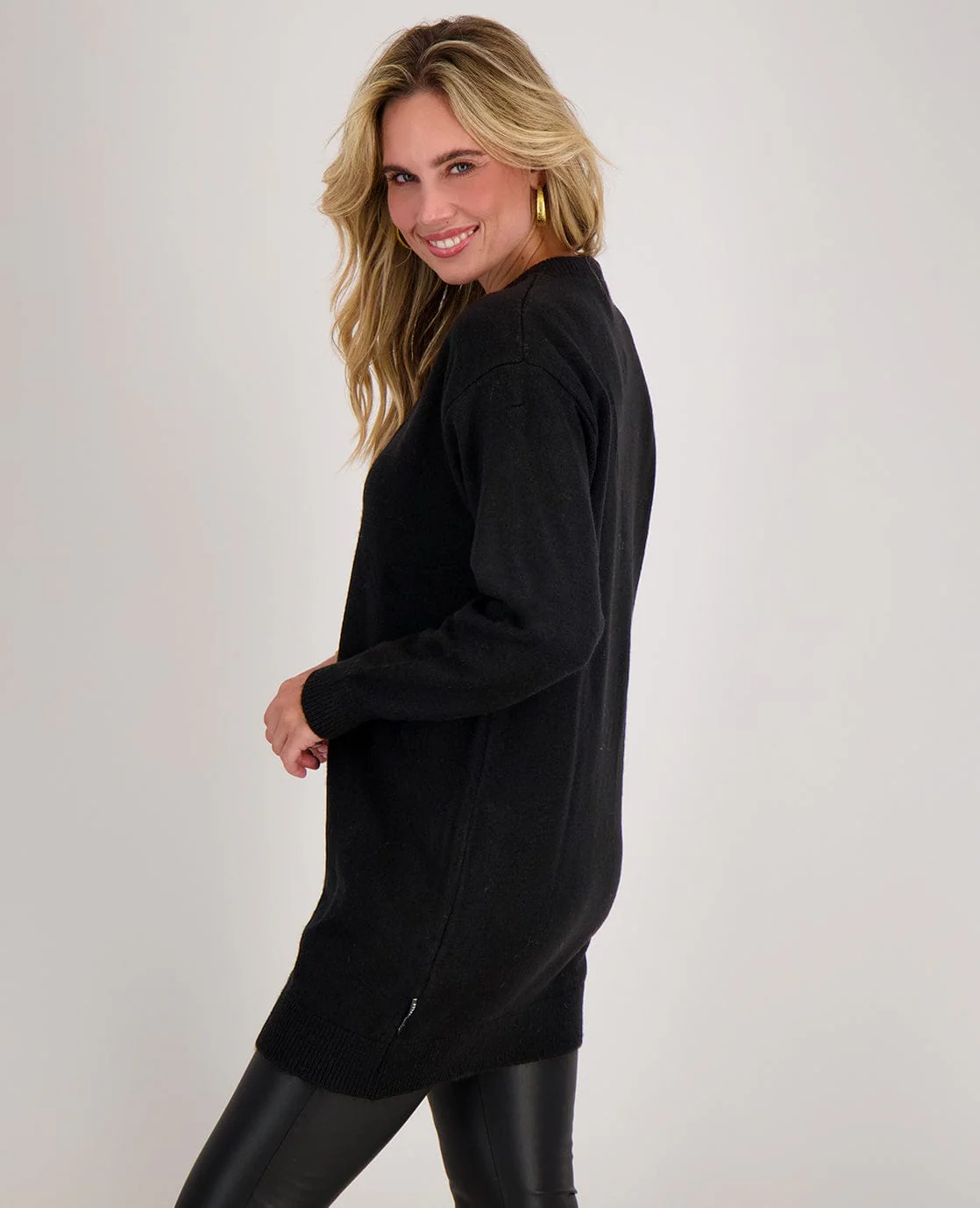 Veste Mara Longue | Zwart - Image 3